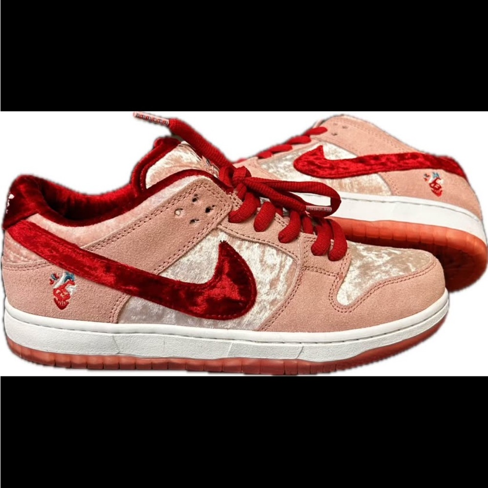 Nike Red and Pink Sneakers